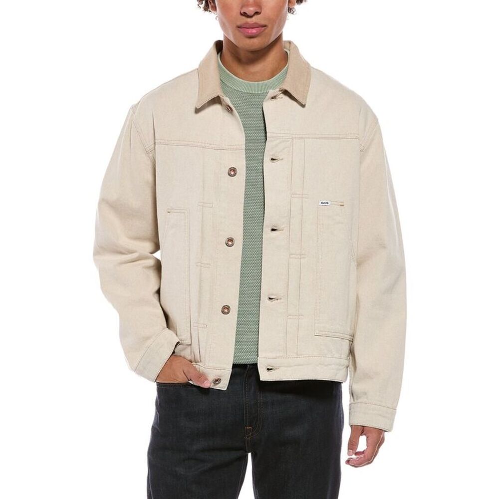 Gas Mens  Jacket, Beige